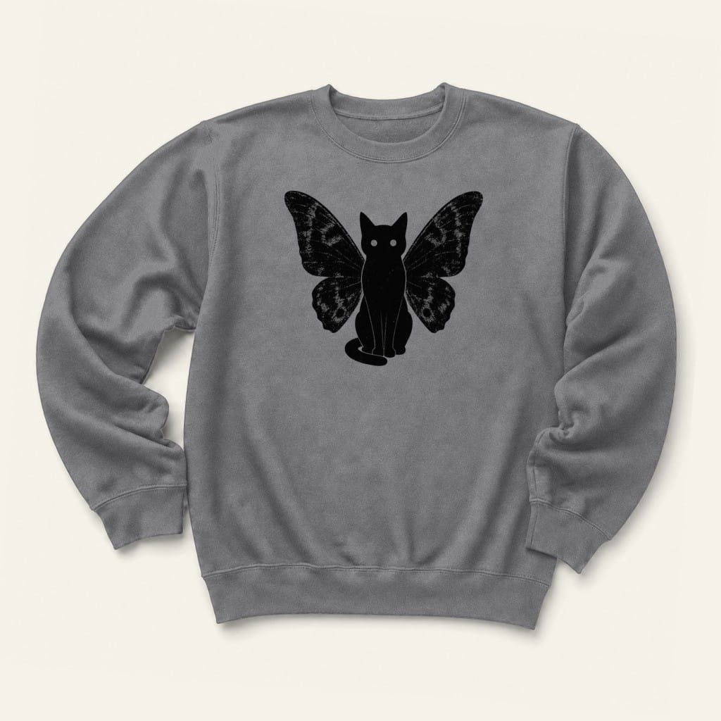 Meowthman Sweatshirt in Graphite Heather