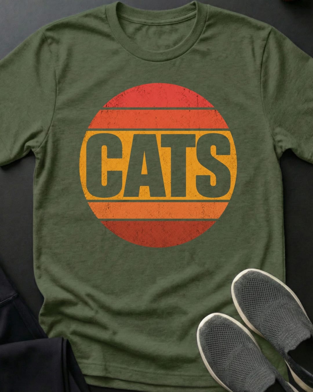 Cat Sunset Tee