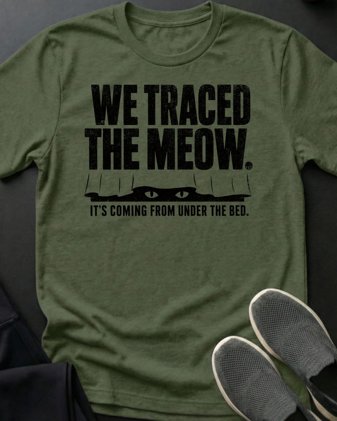 Meowing Traced Tee