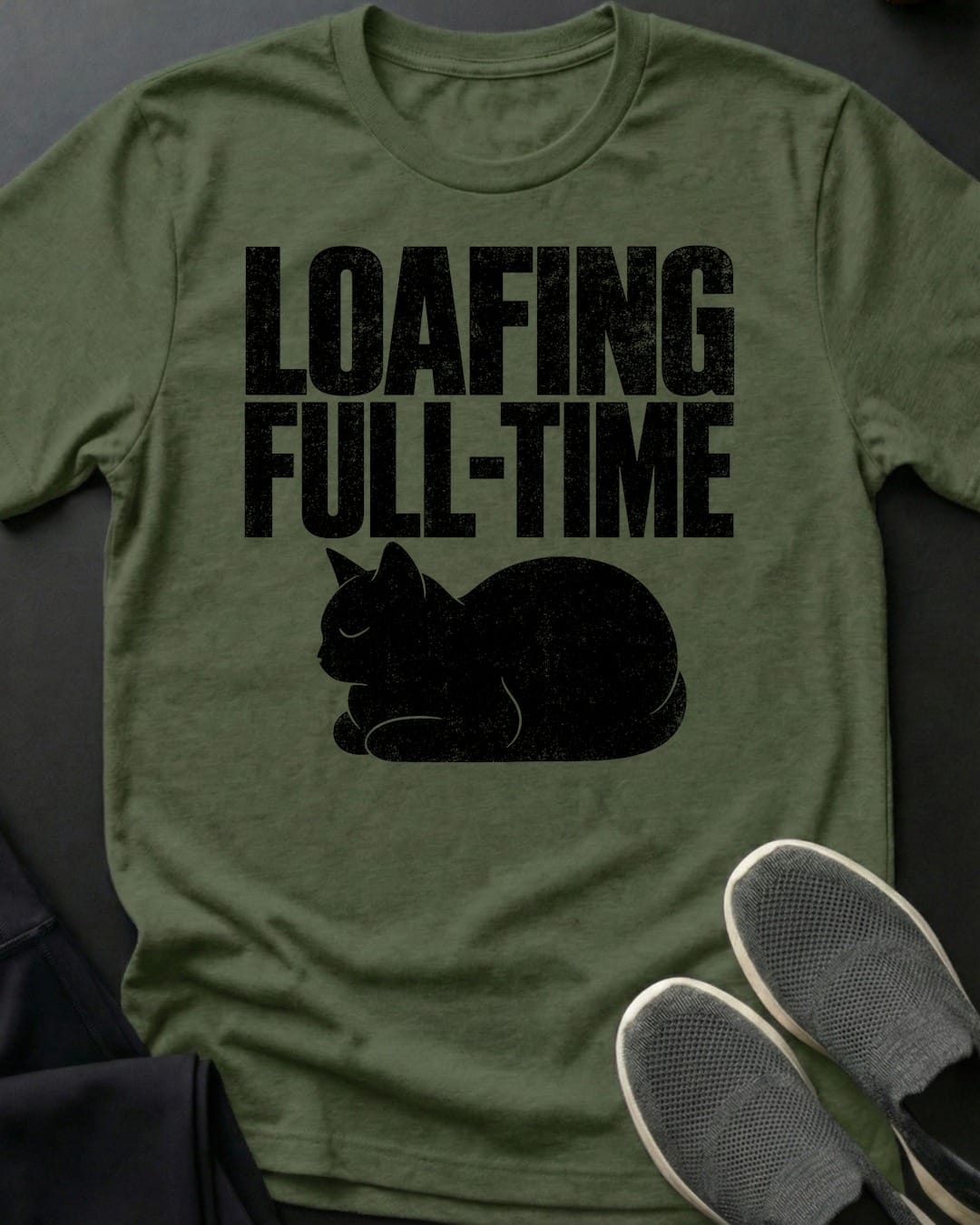 Loafing Full Time Tee