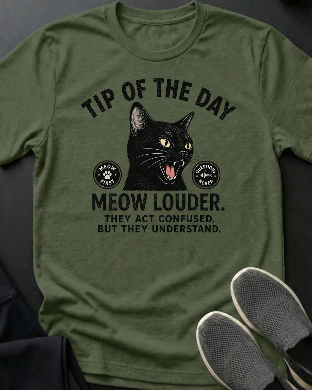 Meow Louder Tee