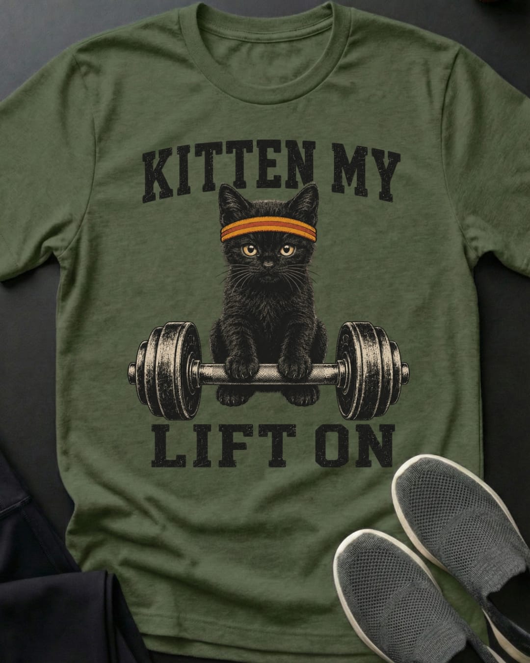 Kitten My Lift On Tee