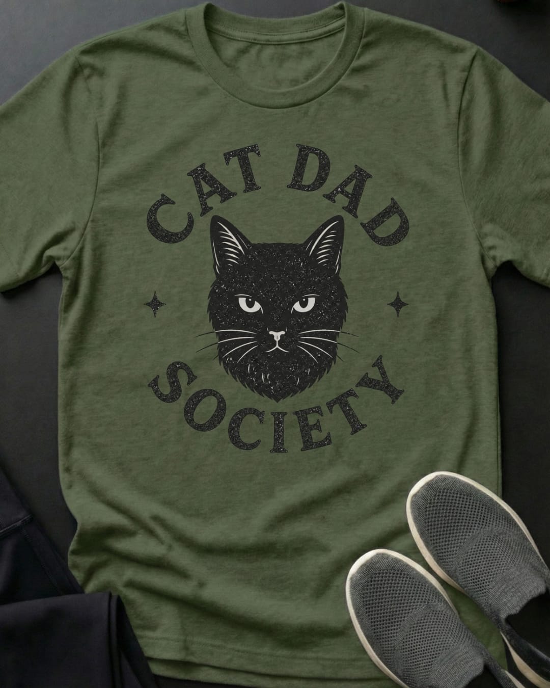 Cat Dad Society Tee
