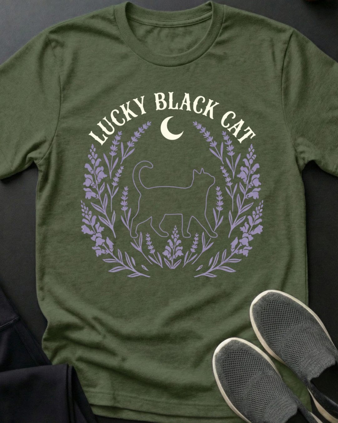 Lucky Black Cat Tee