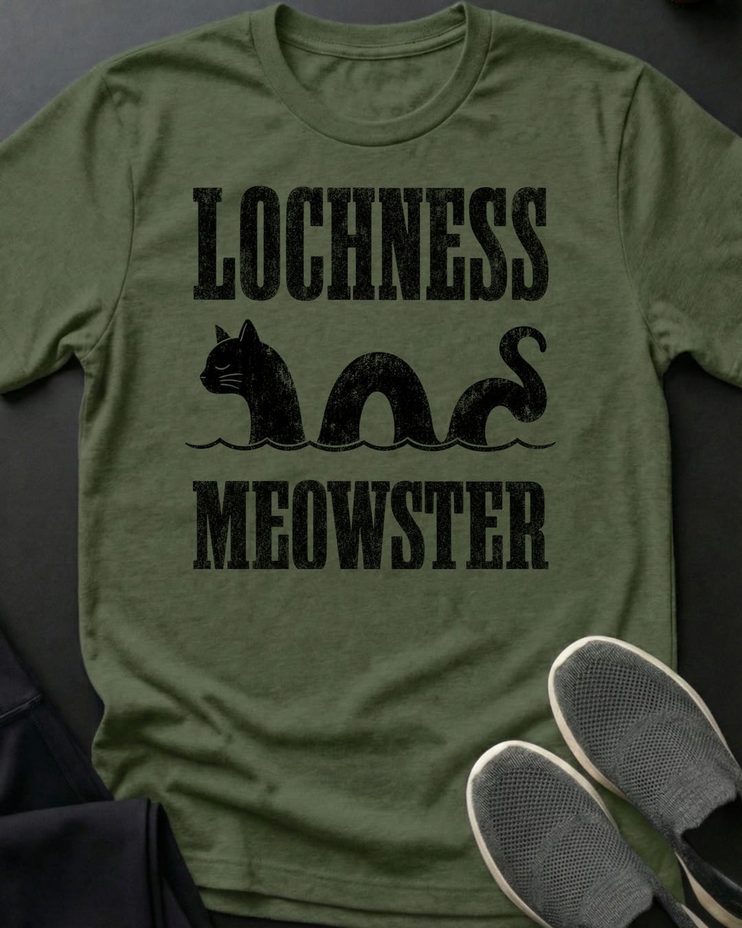 Lochness Meowster Tee