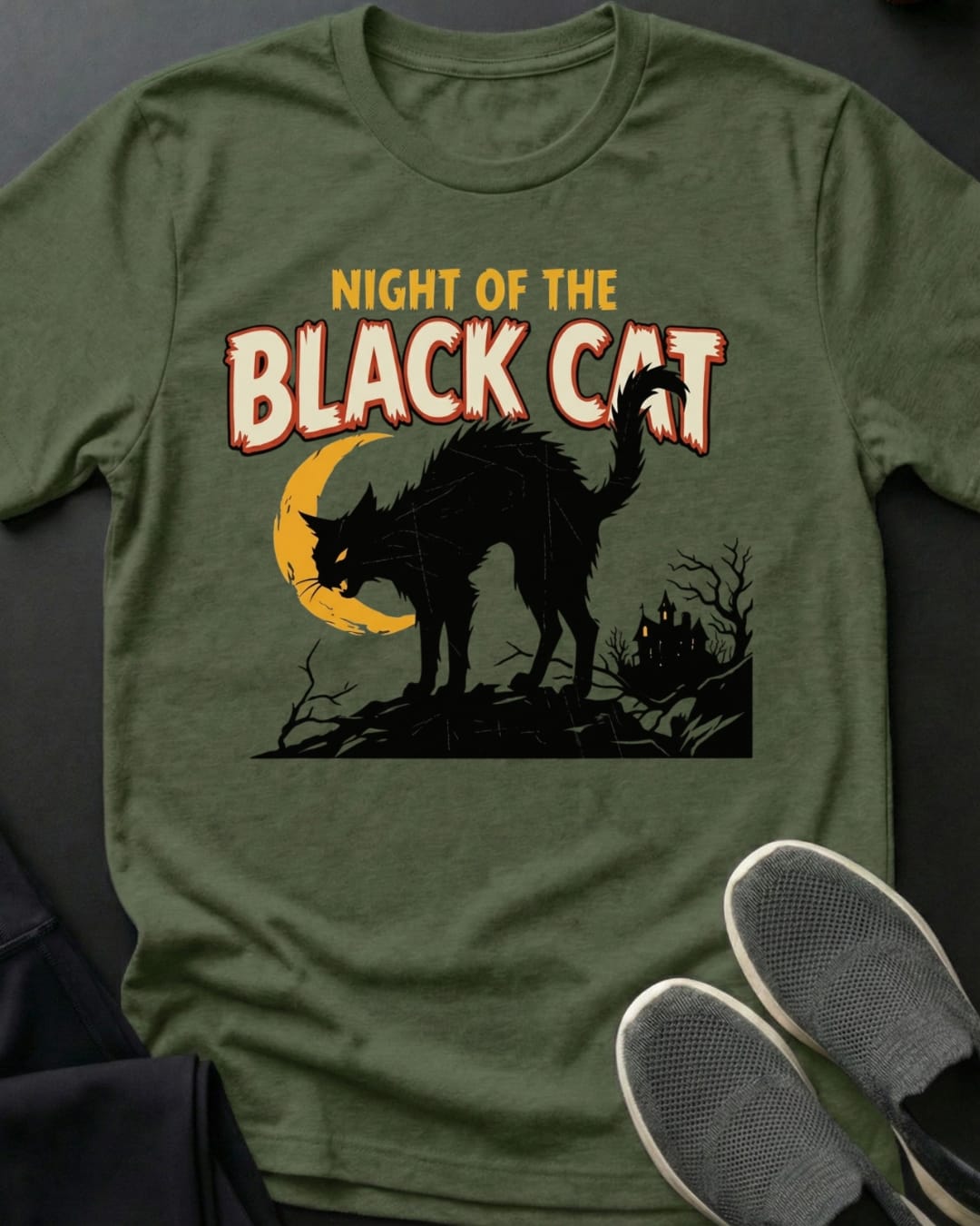 Night Of The Black Cat Tee