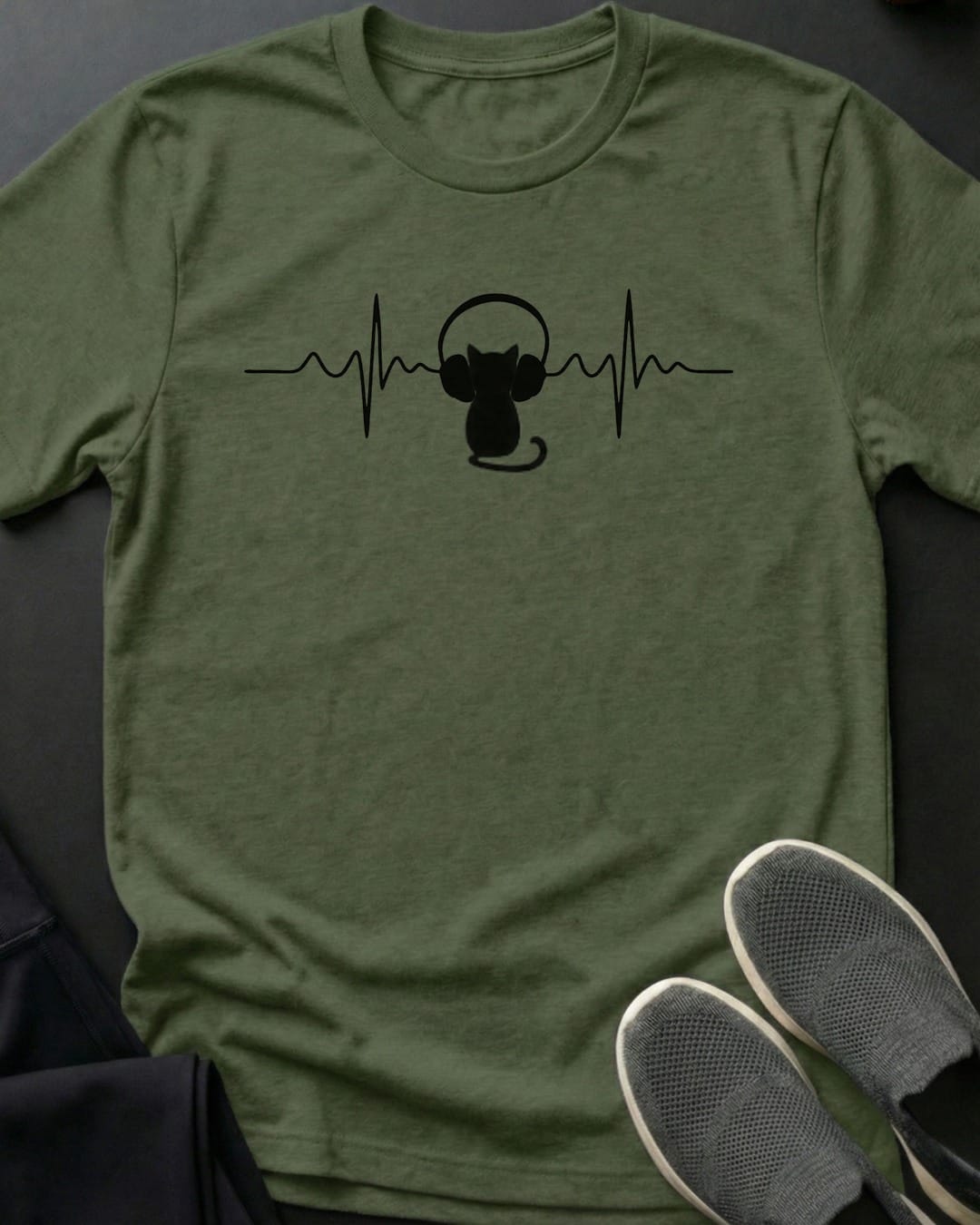 Purrfect Frequency Tee