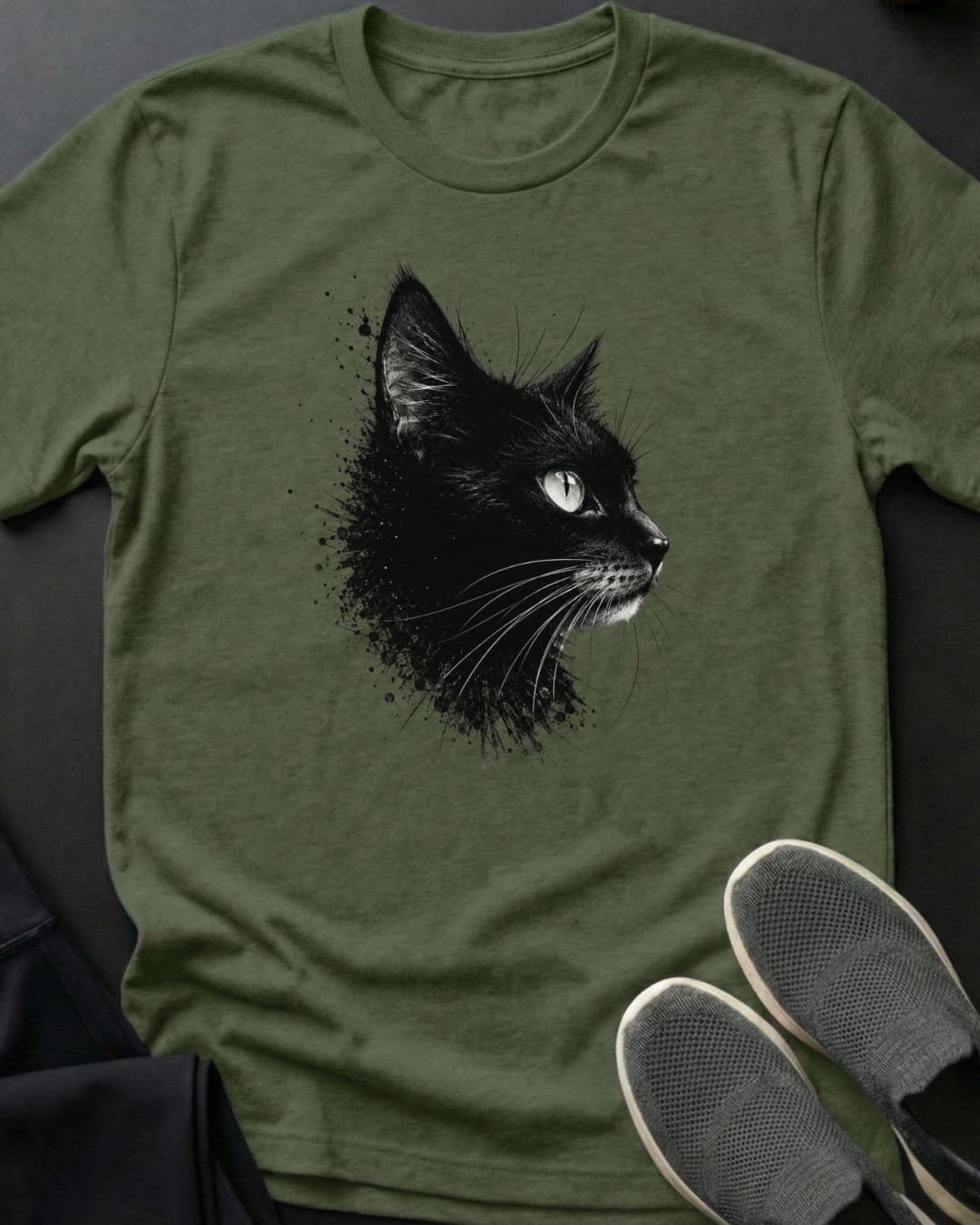 Black Cat Beauty Tee