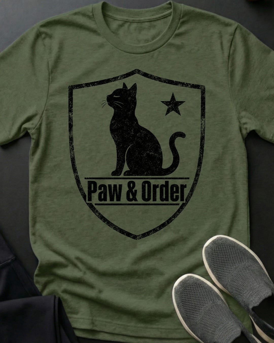 Paw And Order Tee