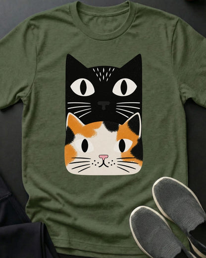 Calico Cat Stack Tee