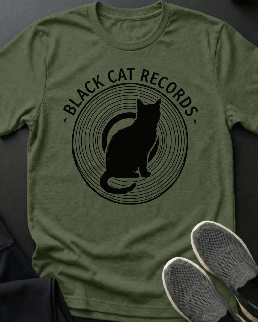 Black Cat Records Tee