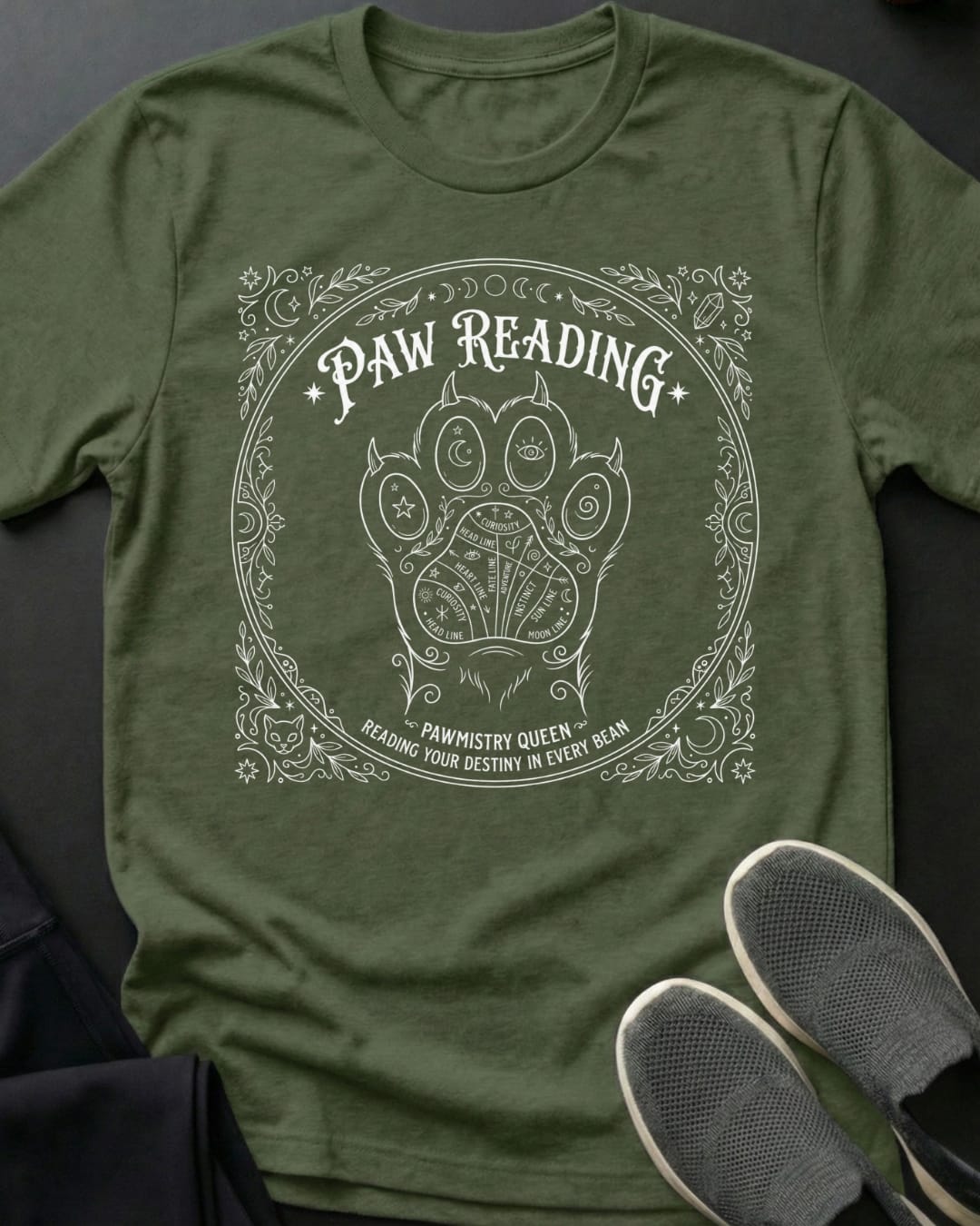 Paw Reading Tee