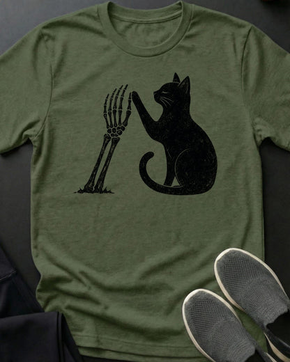 Skeleton High Five Tee
