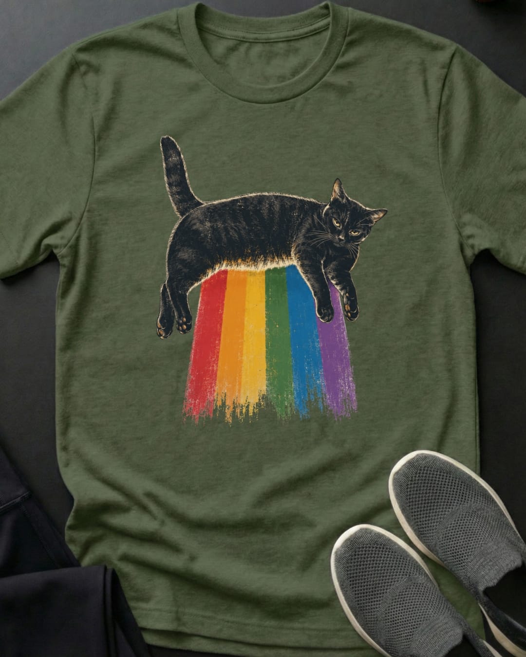 Rainbow Sun Glow Tee