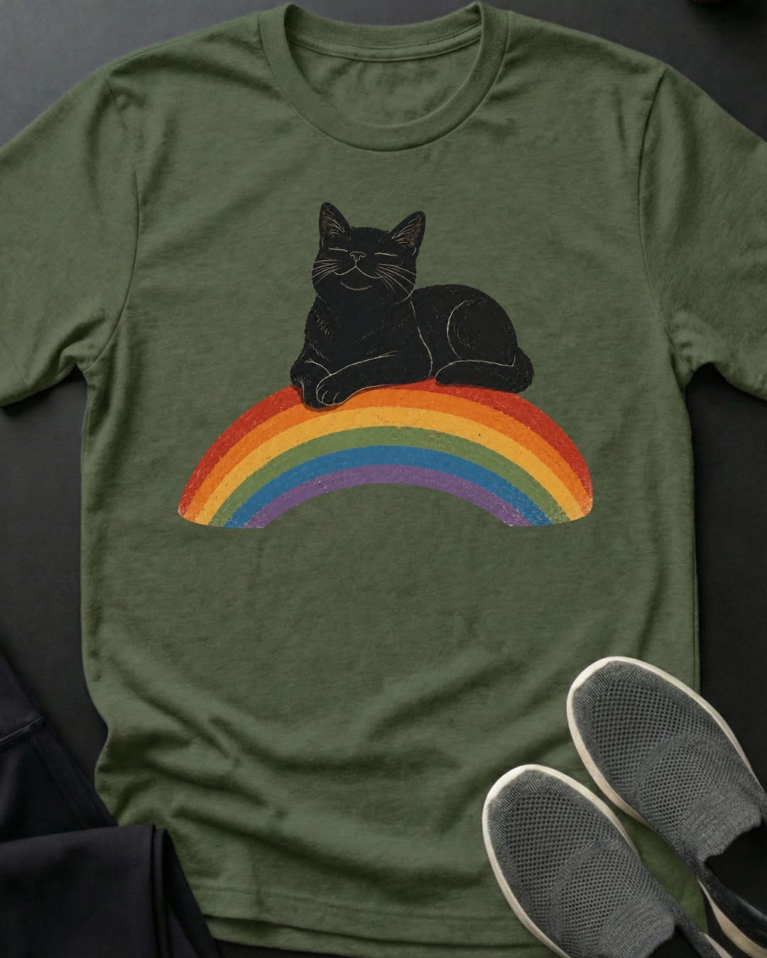 Comfy Rainbow Tee