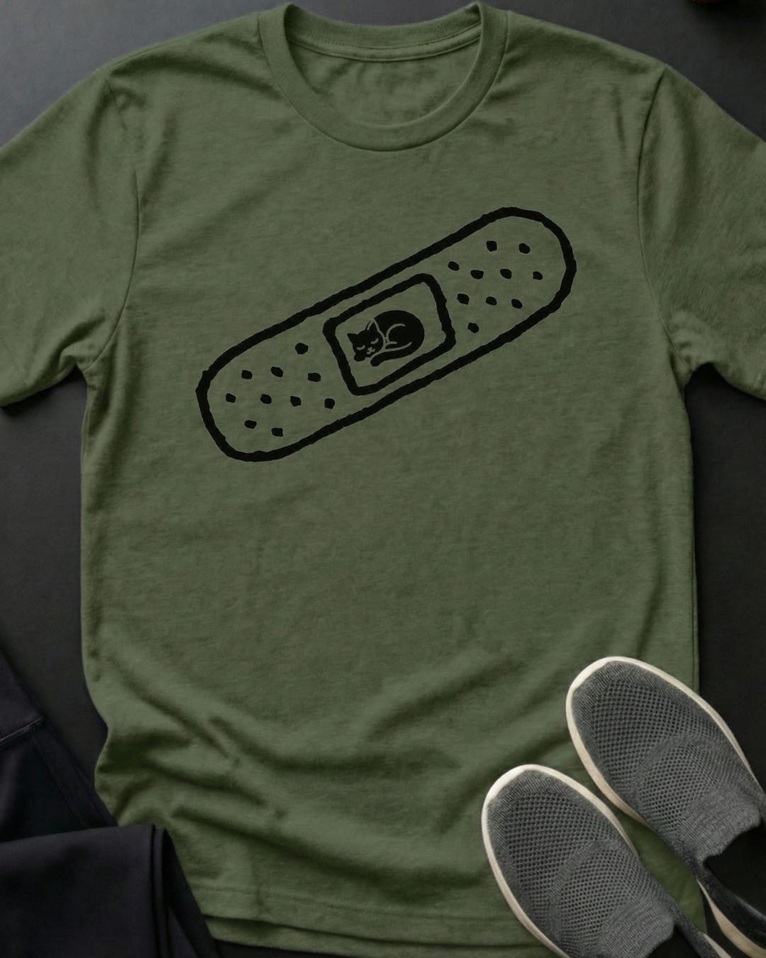 Purrfect Little Patch Tee
