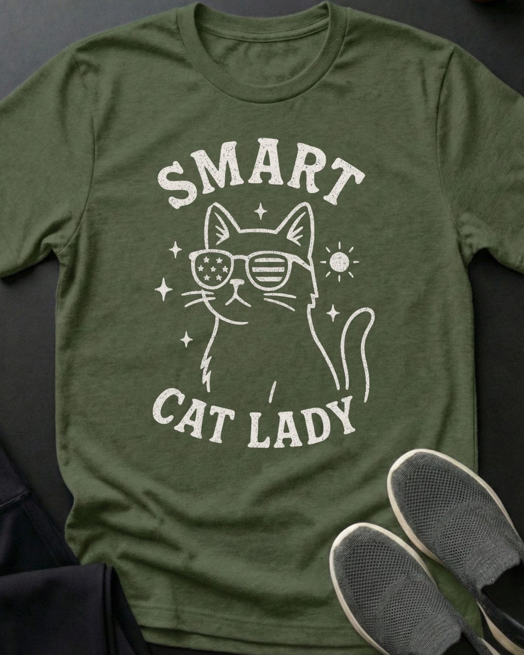 Smart Cat Lady Tee