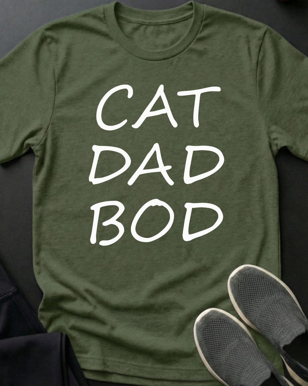 Cat Dad Bod Tee