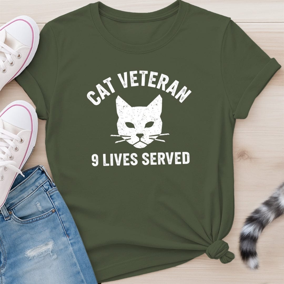 CAT VETERAN T-SHIRT