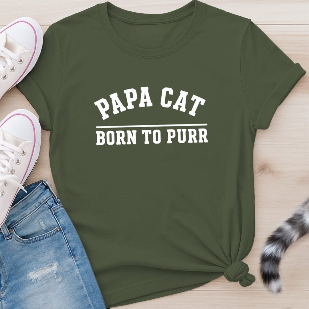 PAPA CAT T-SHIRT