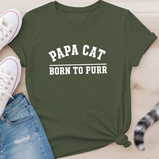 PAPA CAT T-SHIRT