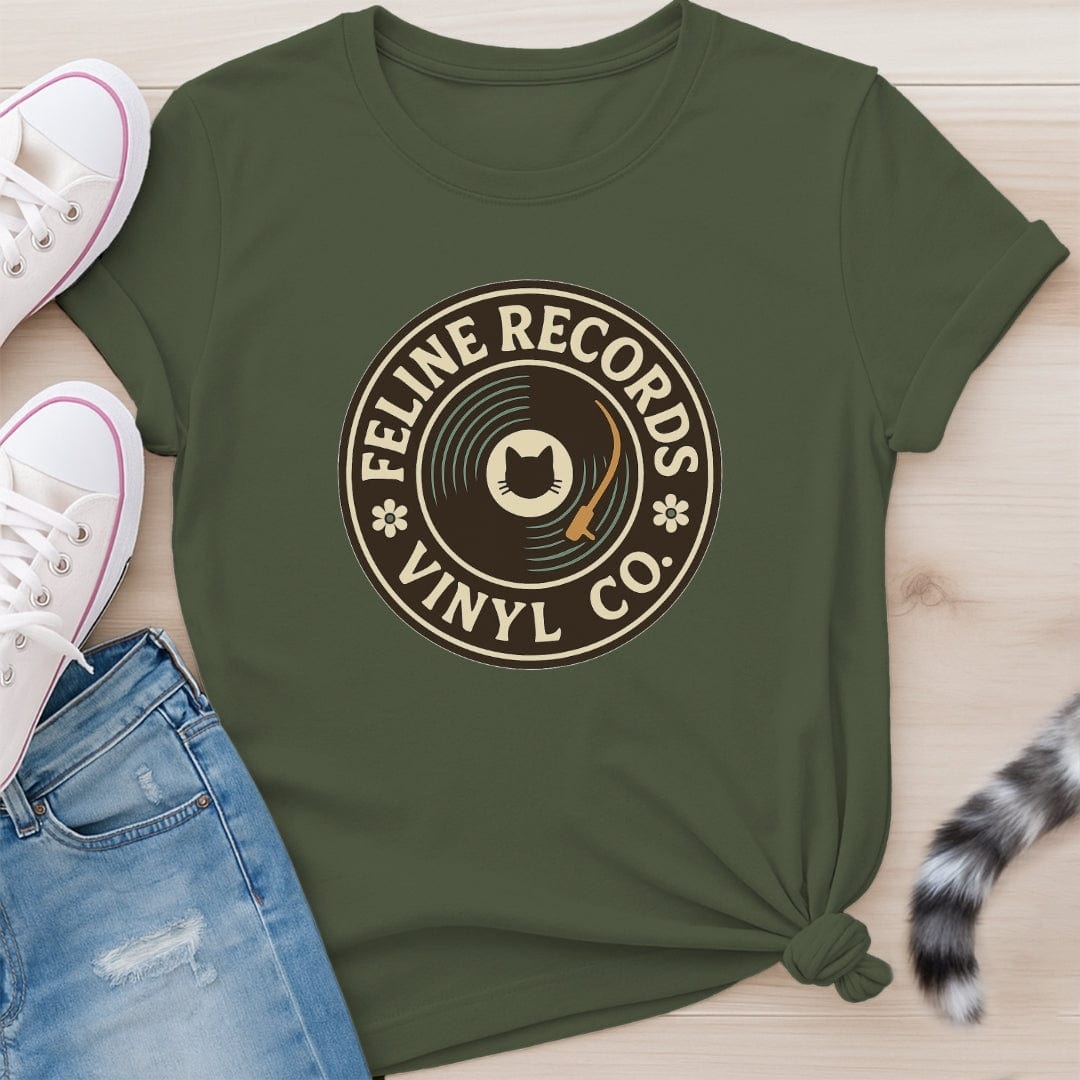 FELINE RECORDS T-SHIRT