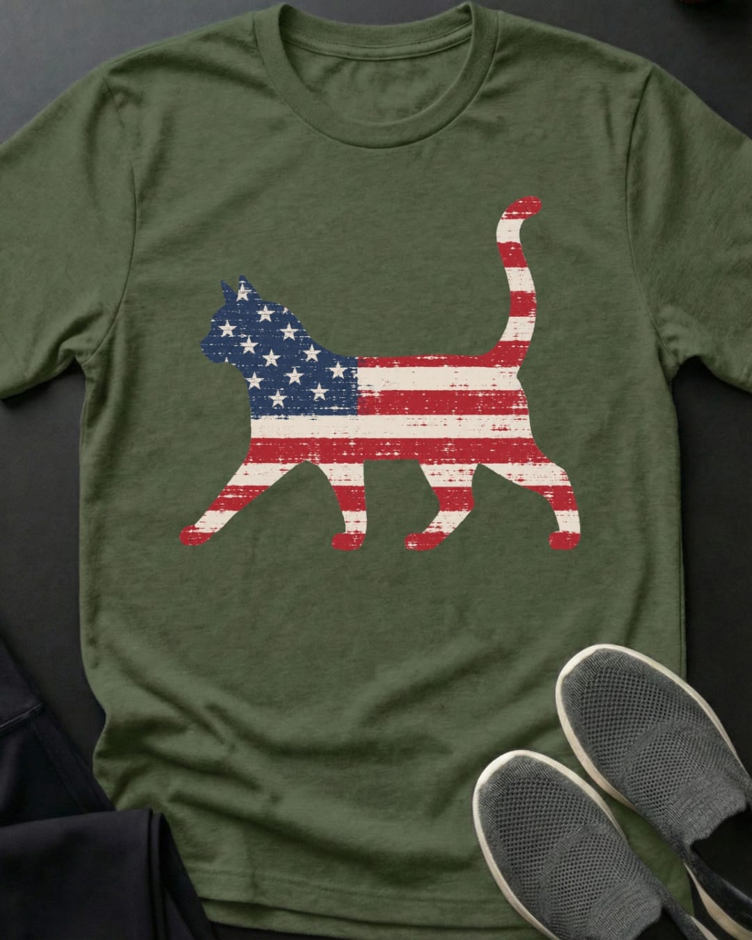 Freedom Cat Tee