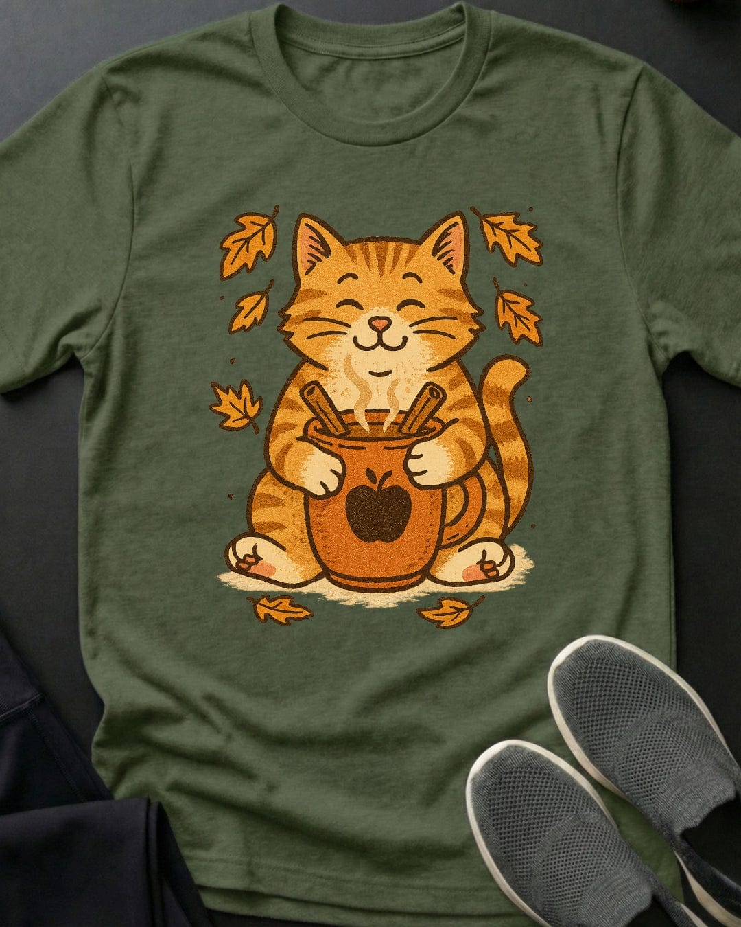 Apple Cider Kitty Tee