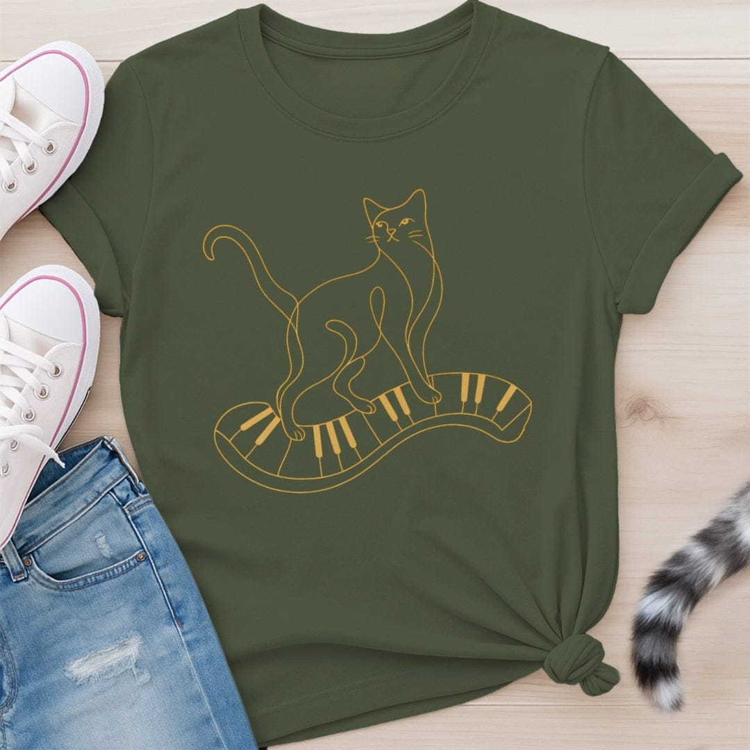 PIANO KITTY T-SHIRT