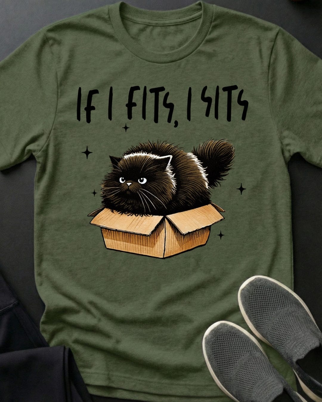 If I Fits I Sits Tee