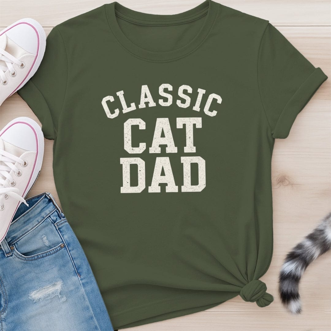 CLASSIC CAT DAD T-SHIRT
