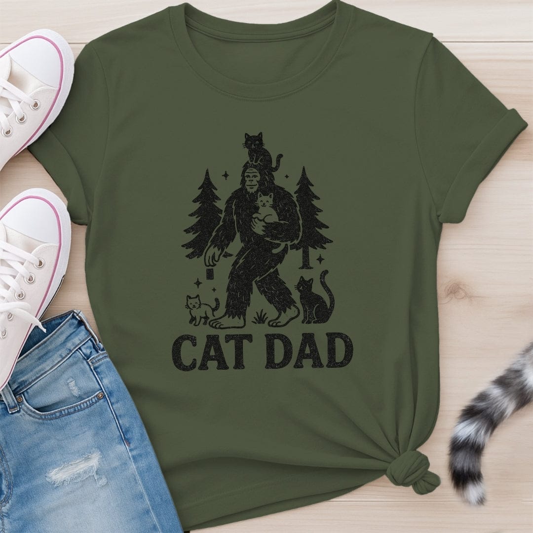 CAT DAD T-SHIRT