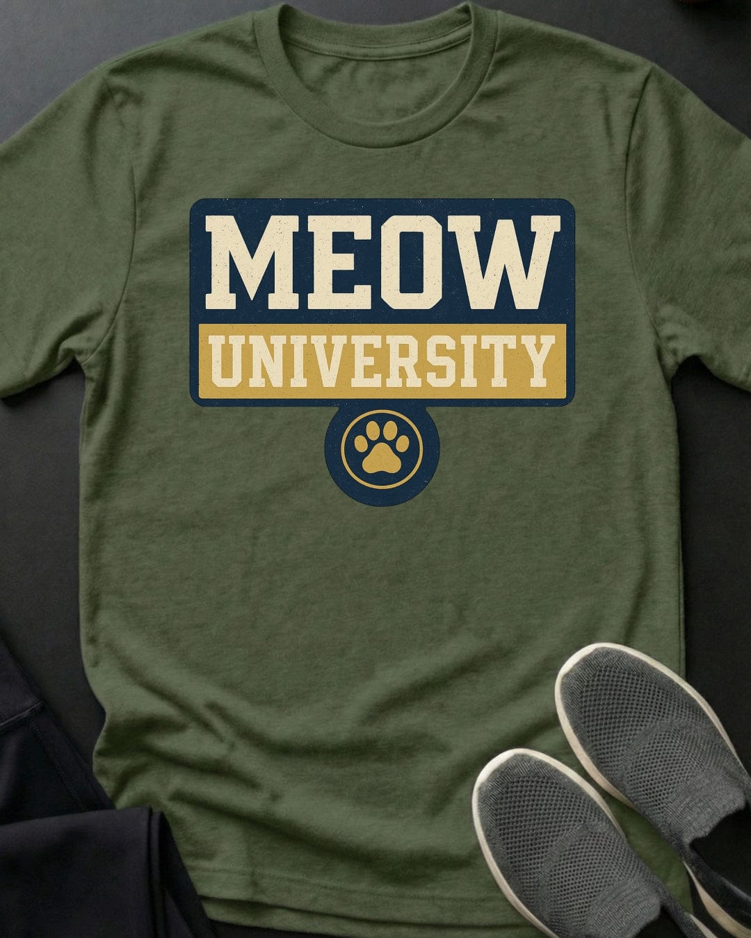 Meow University Tee