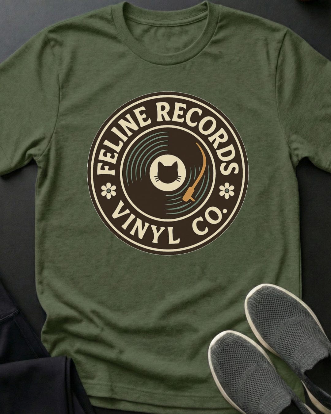 Feline Records Tee