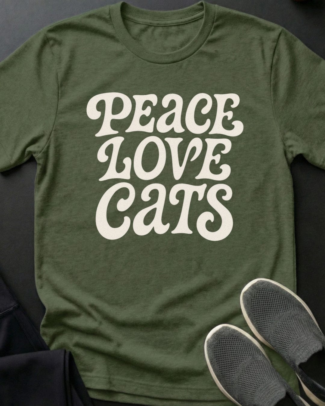 Peace Love Cats Tee
