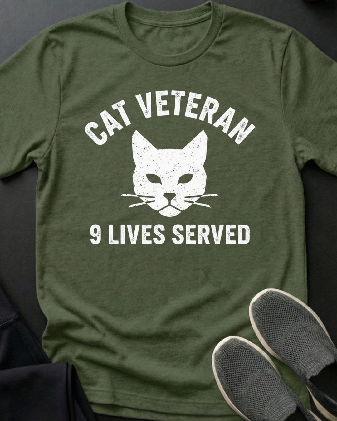 Cat Veteran Tee
