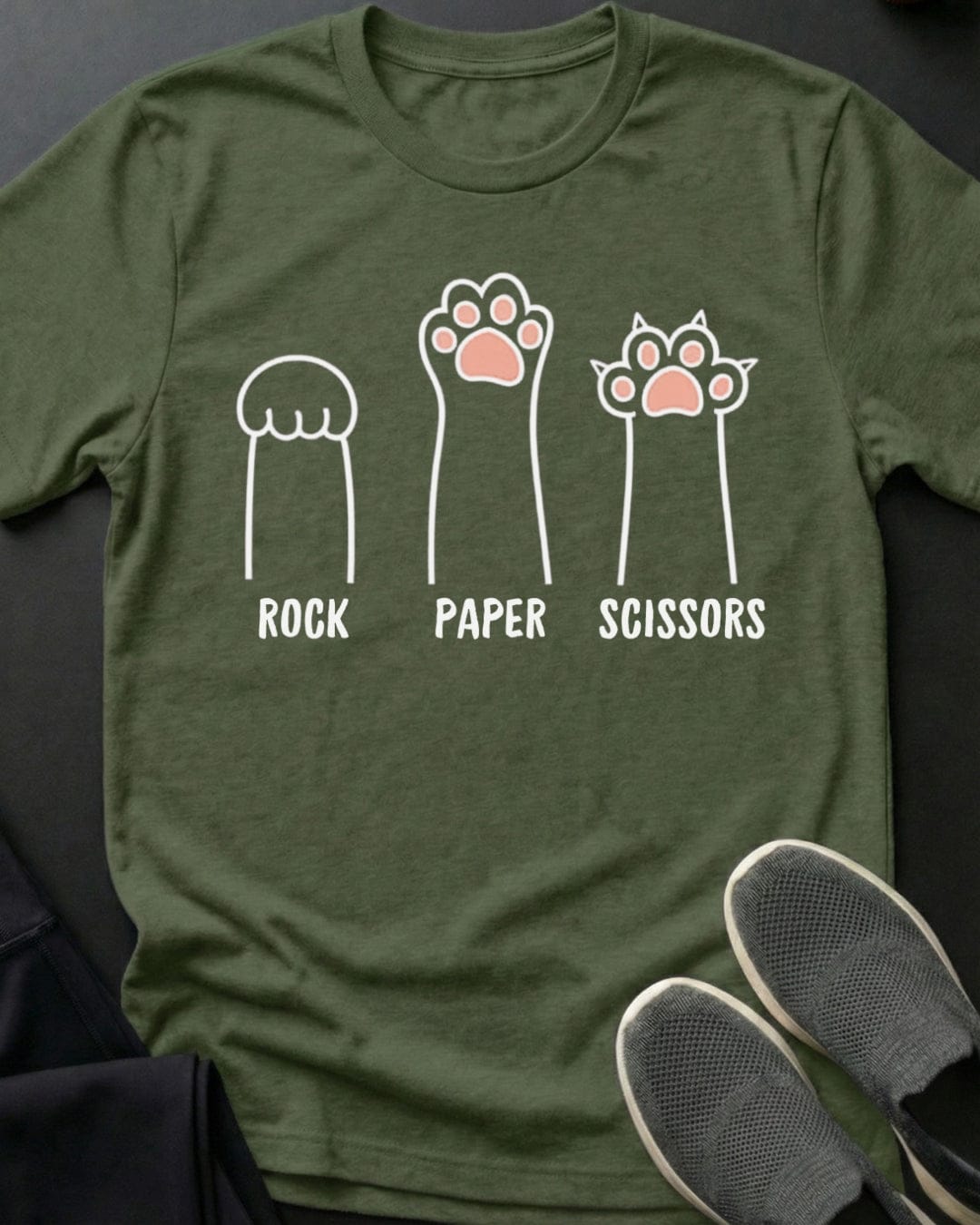 Rock Paper Scissors Tee