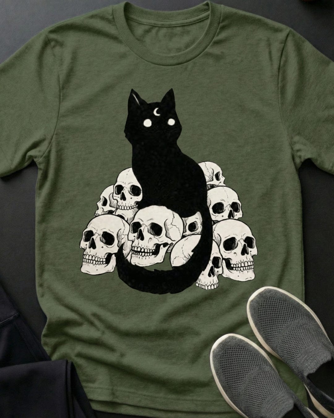 Skull Kitty Tee