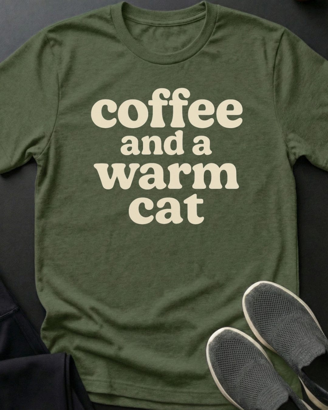 Coffee & Cat Tee