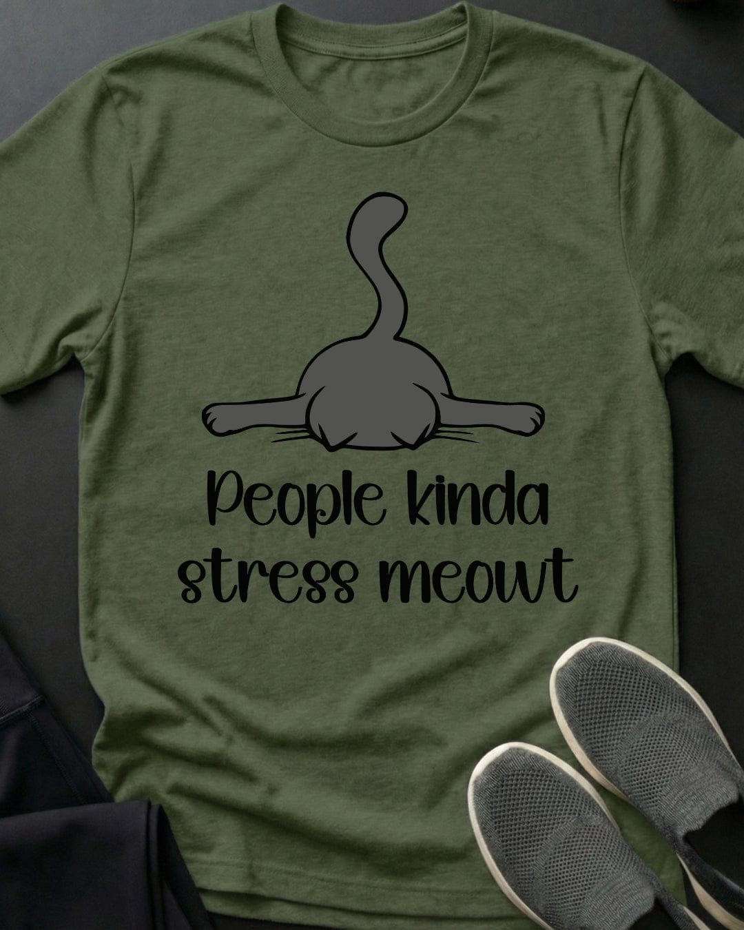 Stress Meowt Tee