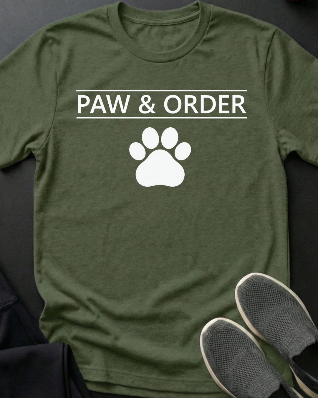 Paw & Order Tee
