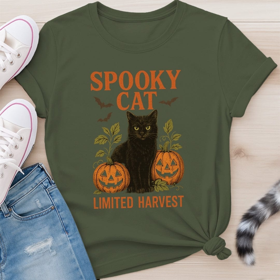 SPOOKY CAT T-SHIRT