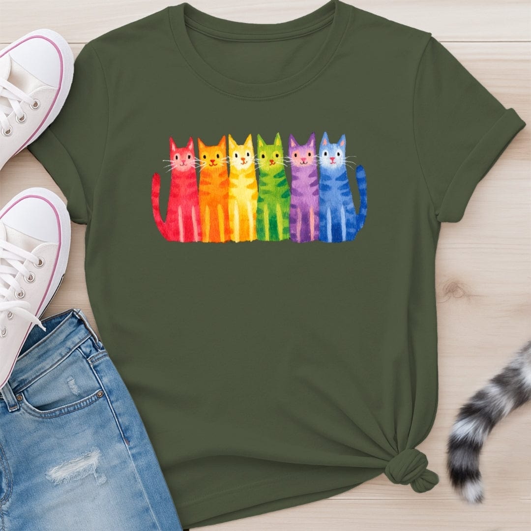 RAINBOW KITTIES T-SHIRT