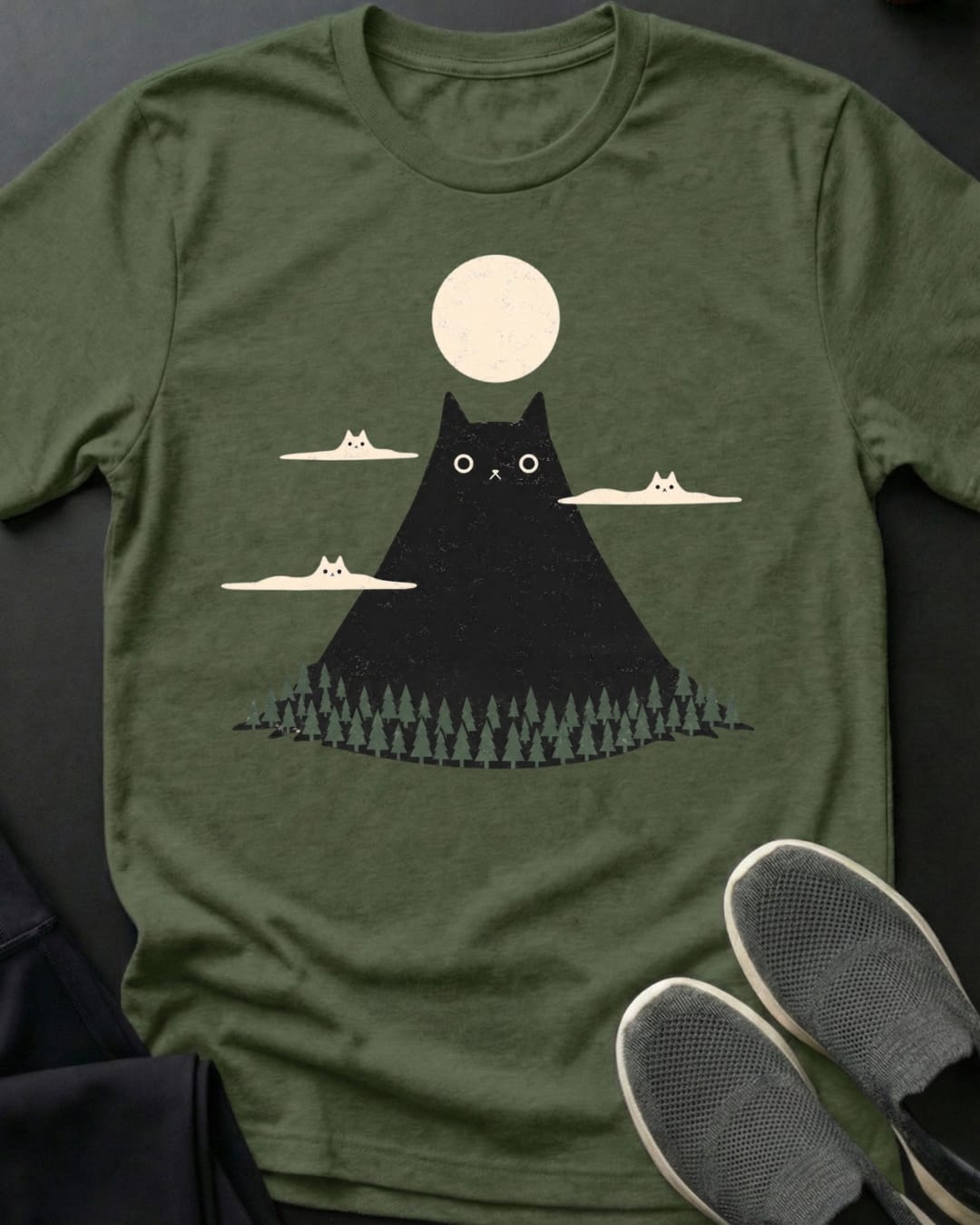 Meowtain Tee