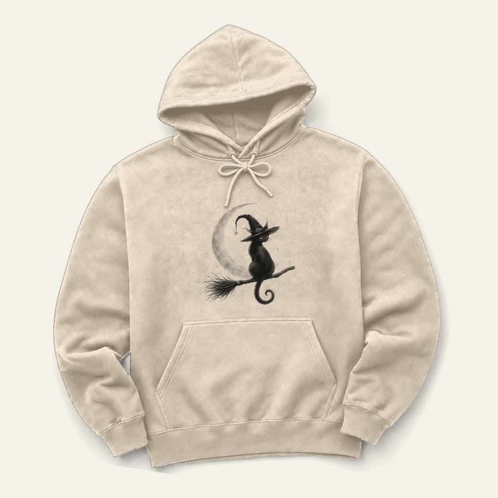 Moonlit Mischief Hoodie in Sand
