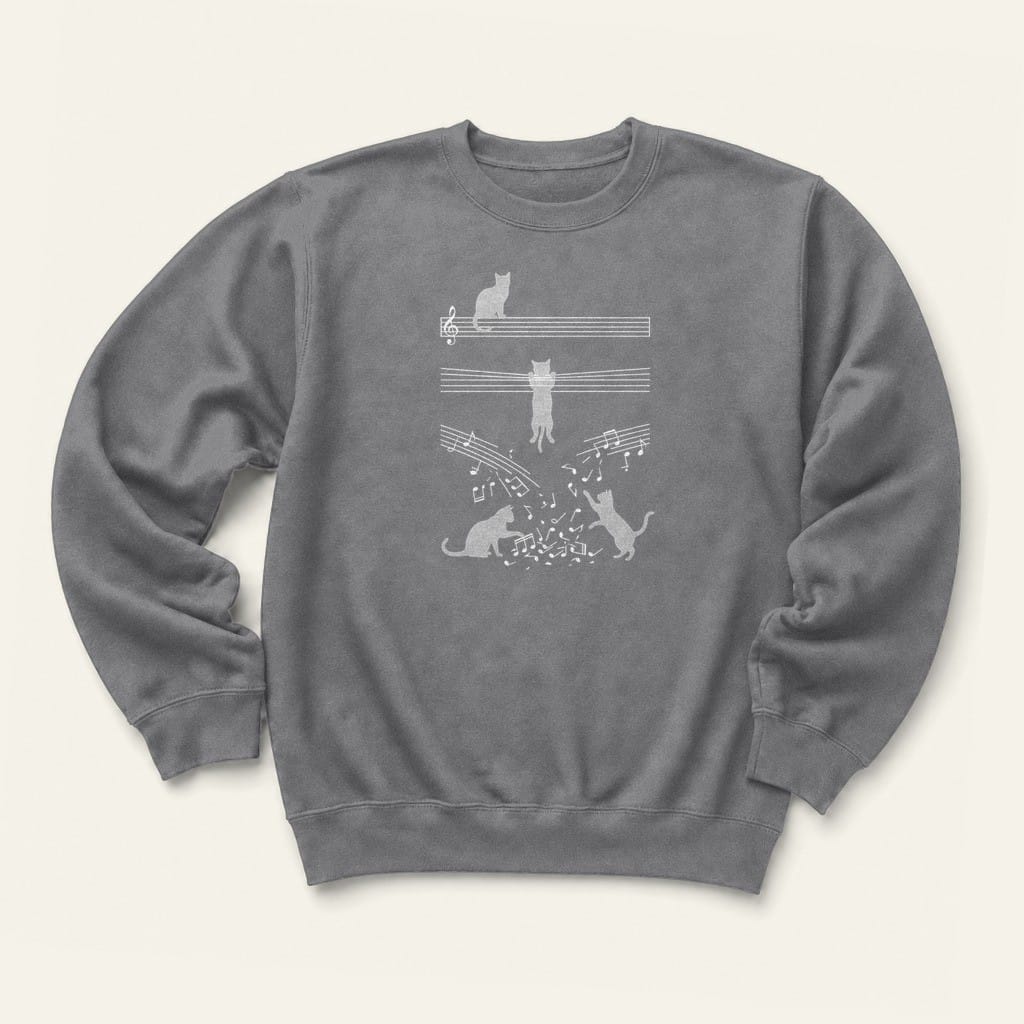 Musical Chaos Sweatshirt in Graphite Heather