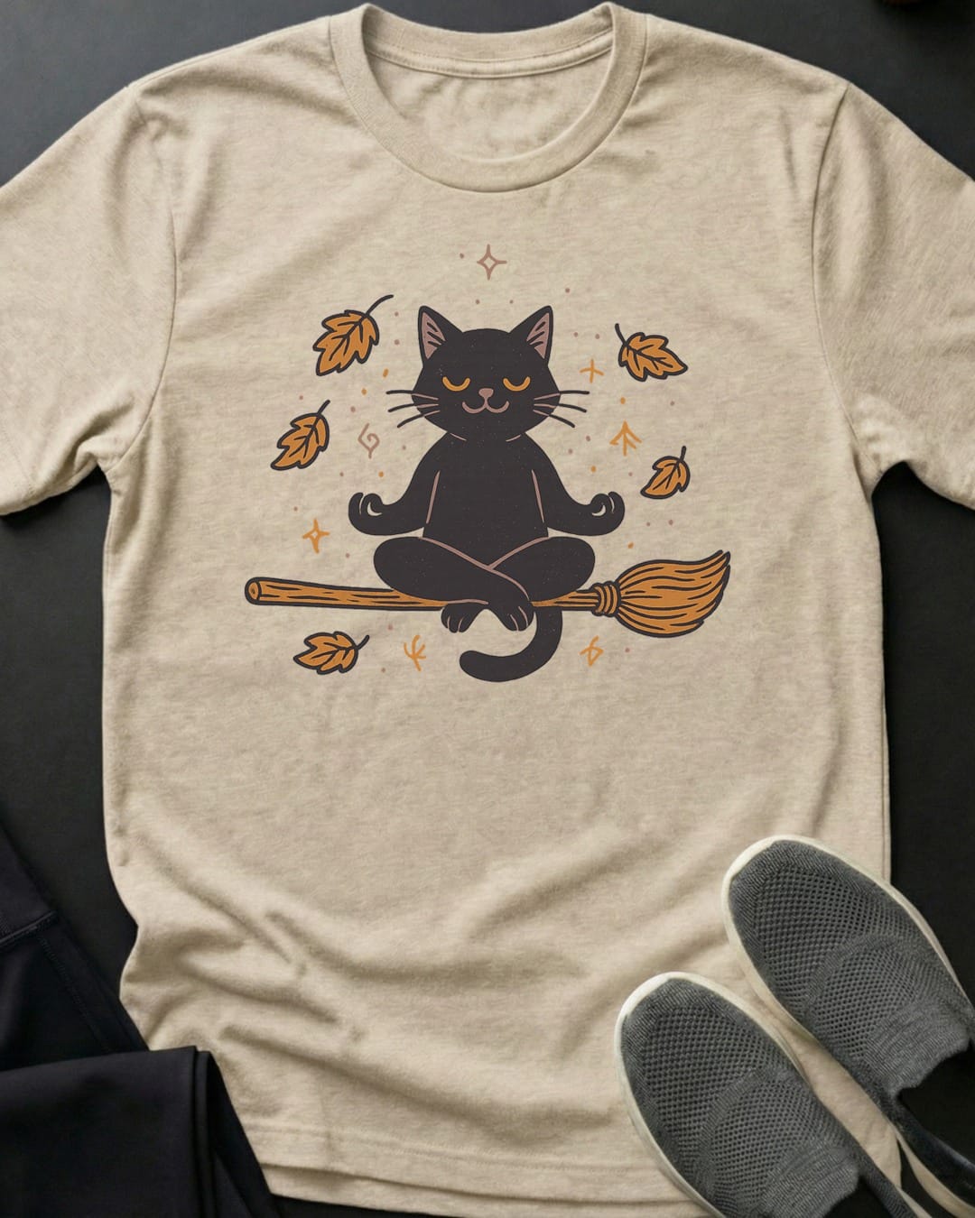 Zen Witchy Cat Tee