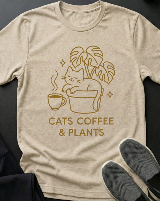 Coffee And Plants Tee