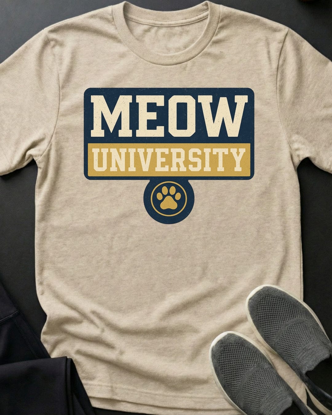 Meow University Tee