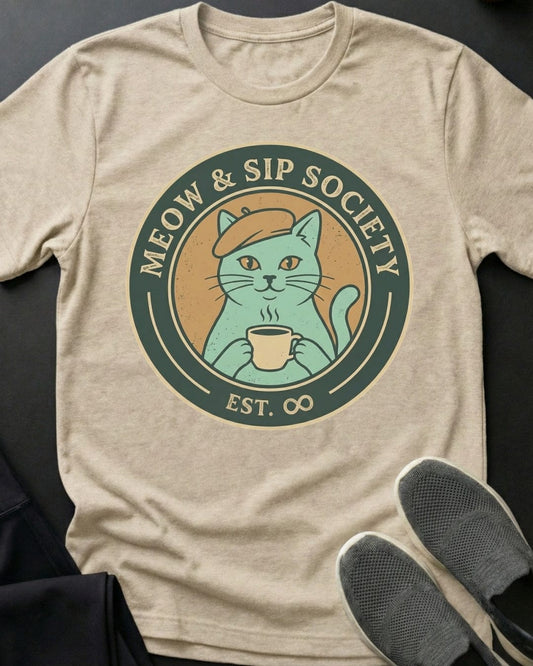 Meow & Sip Tee